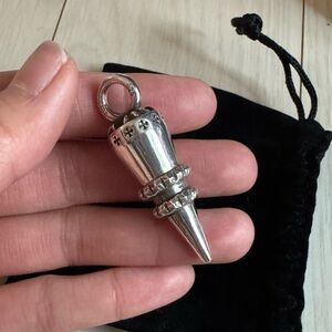 Chrome Hearts Rare Large Cone Bullet Pendant